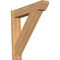 Ekena Millwork Traditional Slat Smooth Outlooker, Western Red Cedar, 7 1/2"W x 36"D x 36"H OUT08X36X36TRA06SWR - alternate 1